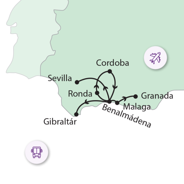 
Mór emlékek Andalúziában
