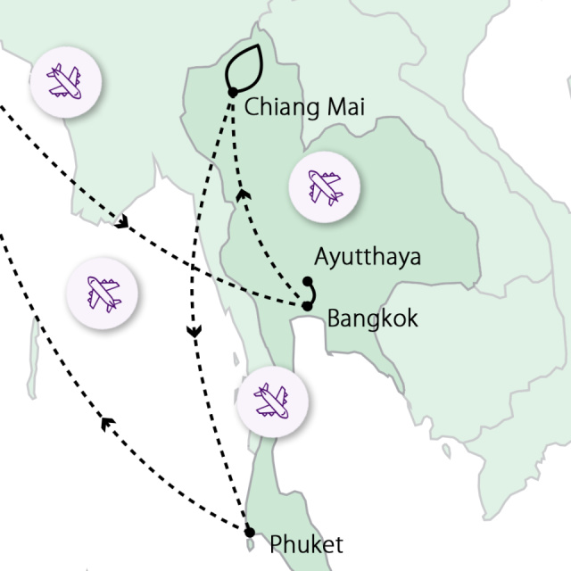 
Sziám öröksége trópusi pihenéssel - Thaiföld
