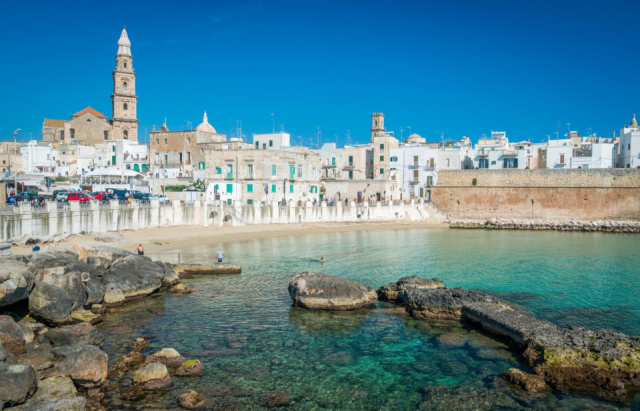 
Az olasz csizma sarka... Puglia
