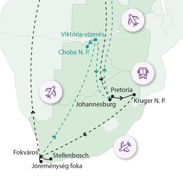
Ahol két óceán találkozik – Dél-Afrika
