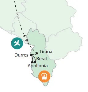 
Nyaralás az albán tengerparton
