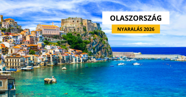 Olaszország nyár 2026