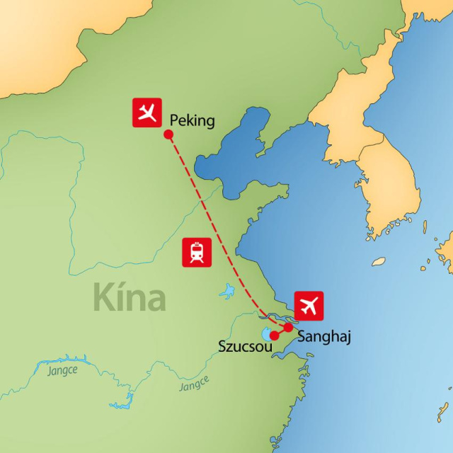 
Peking-Sanghaj körutazás
