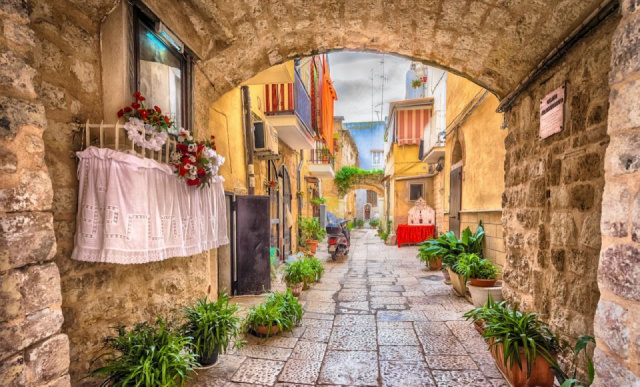 
Puglia - az olasz csizma sarka

