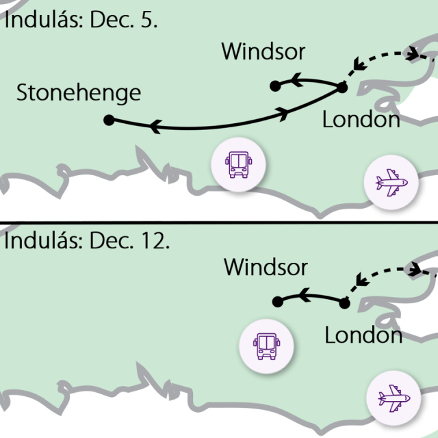 
Karácsonyi csodavilág Londonban
