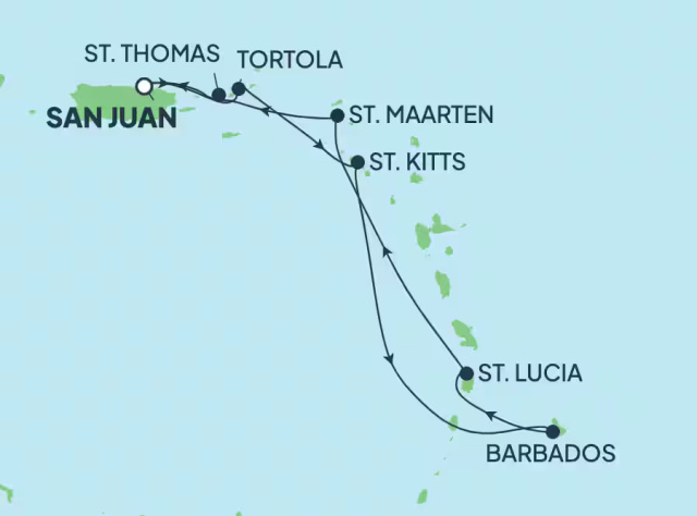 Norwegian Prima - 7 éjszakás dél-karibi hajóút, Barbados és St. Thomas 