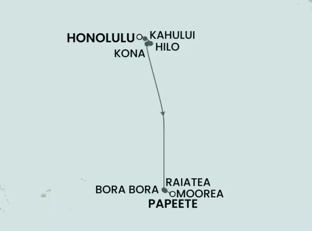 Norwegian Spirit - 12 éjszakás hajóút: Hawaii és Francia Polinézia