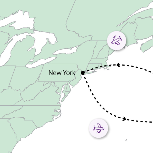 
Kiruccanás New Yorkba
