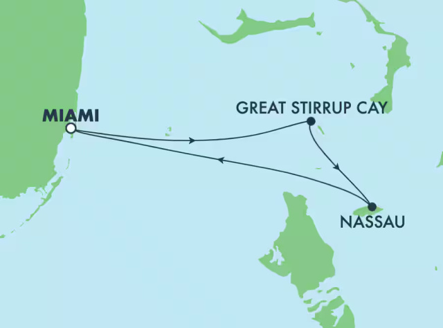 Norwegian Joy - 4 éjszakás bahamák hajóút Miamiból