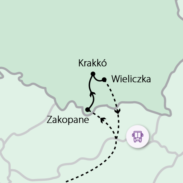 
Zakopane és Krakkó télen
