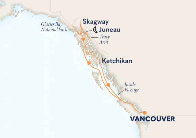 MS Zaandam - 7 éjszakás alaszkai hajóút Vancouverből