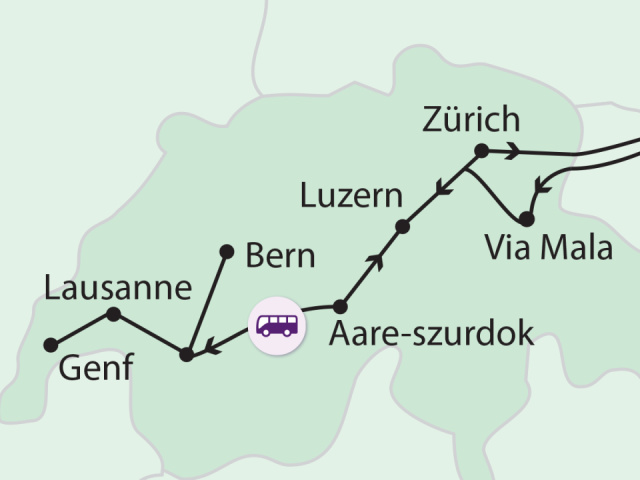
Nagy svájci körút
