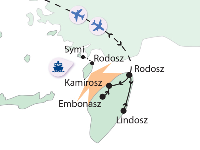 
Pillangók és lovagok szigete, Rodosz
