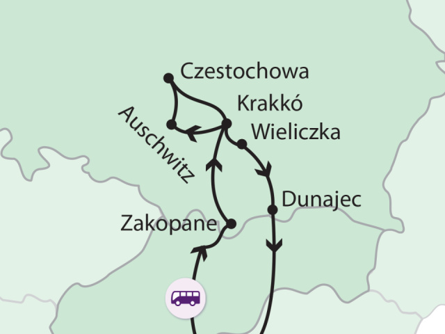 
Kalandozás Dél-Lengyelországban
