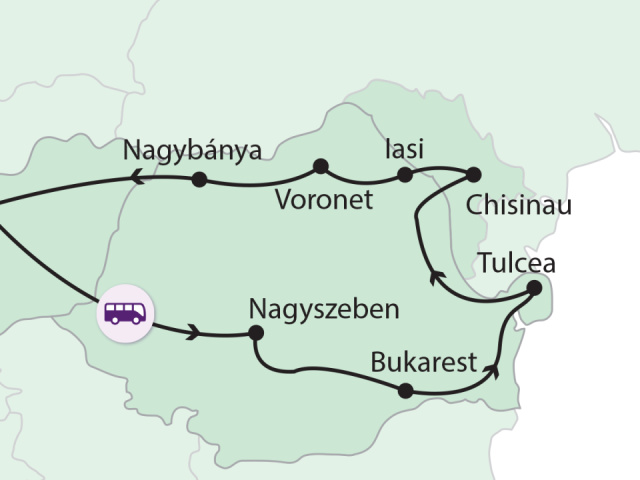 
Duna-delta és az ismeretlen Moldávia
