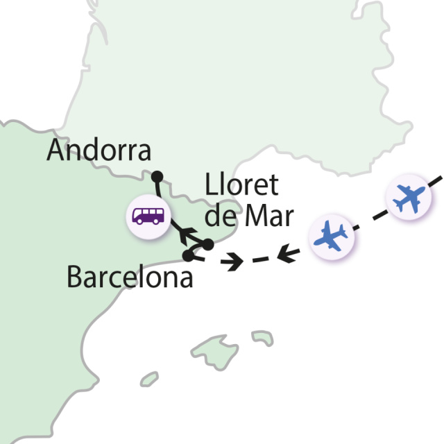 
Nyaralás a spanyol tengerparton
