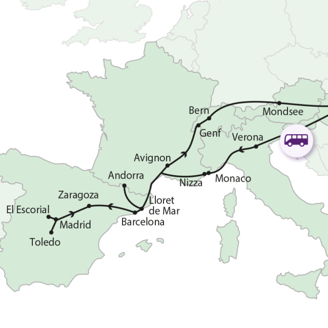 
Mediterrán grand tour
