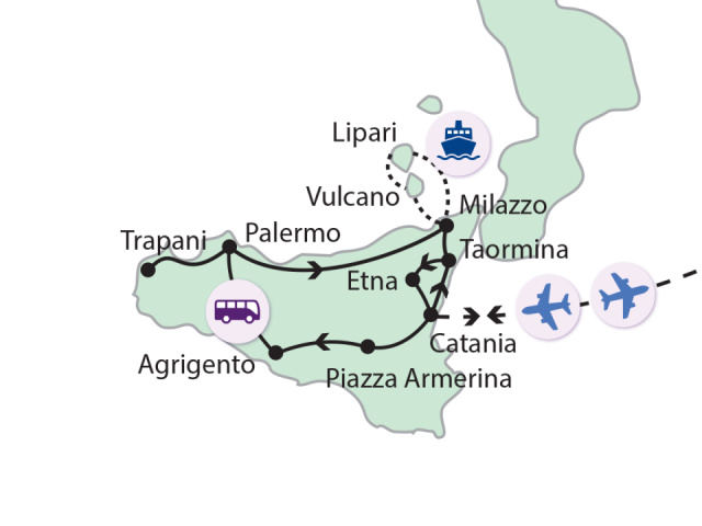 
A rejtélyes Szicília és a Lipari-szigetek
