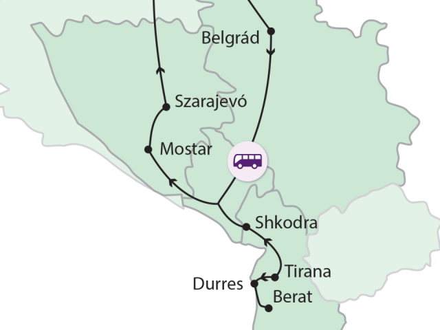 
Ahol még Ön sem járt - Albánia
