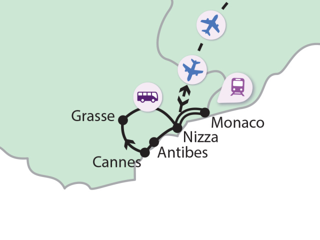 
A fényűző Nizza és Monaco
