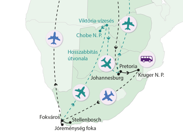 
Ahol két óceán találkozik – Dél-Afrika
